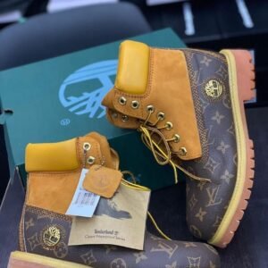 LV x Timberland Monogram Boots