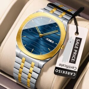 Blue Carekiso Quartz Watch