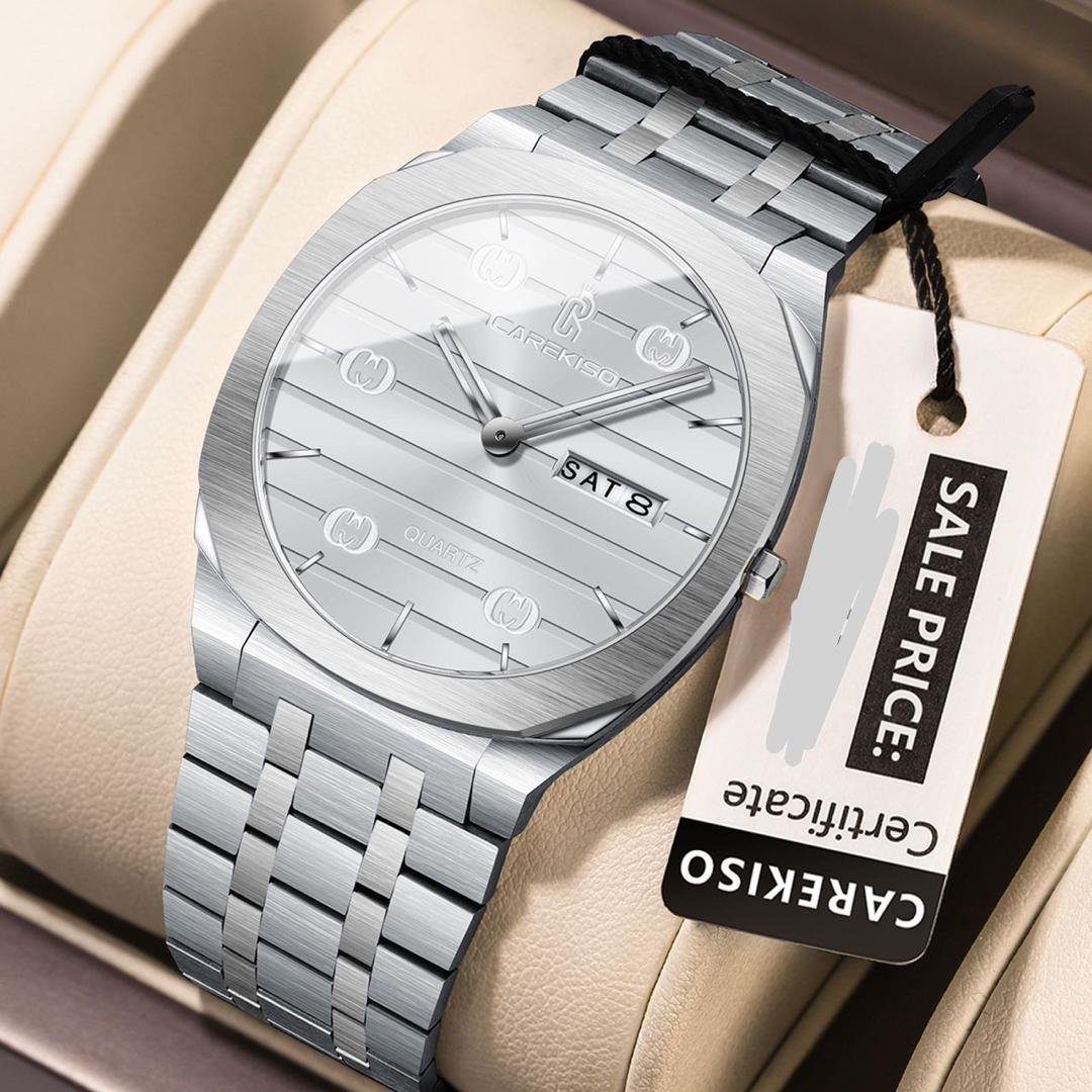 Silver Carekiso Quartz Watch